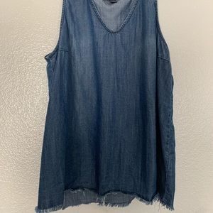 Denim Tank Top